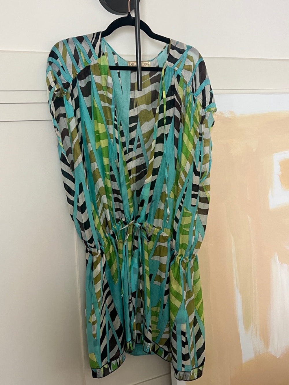 Emilio Pucci Silk Cover Up
